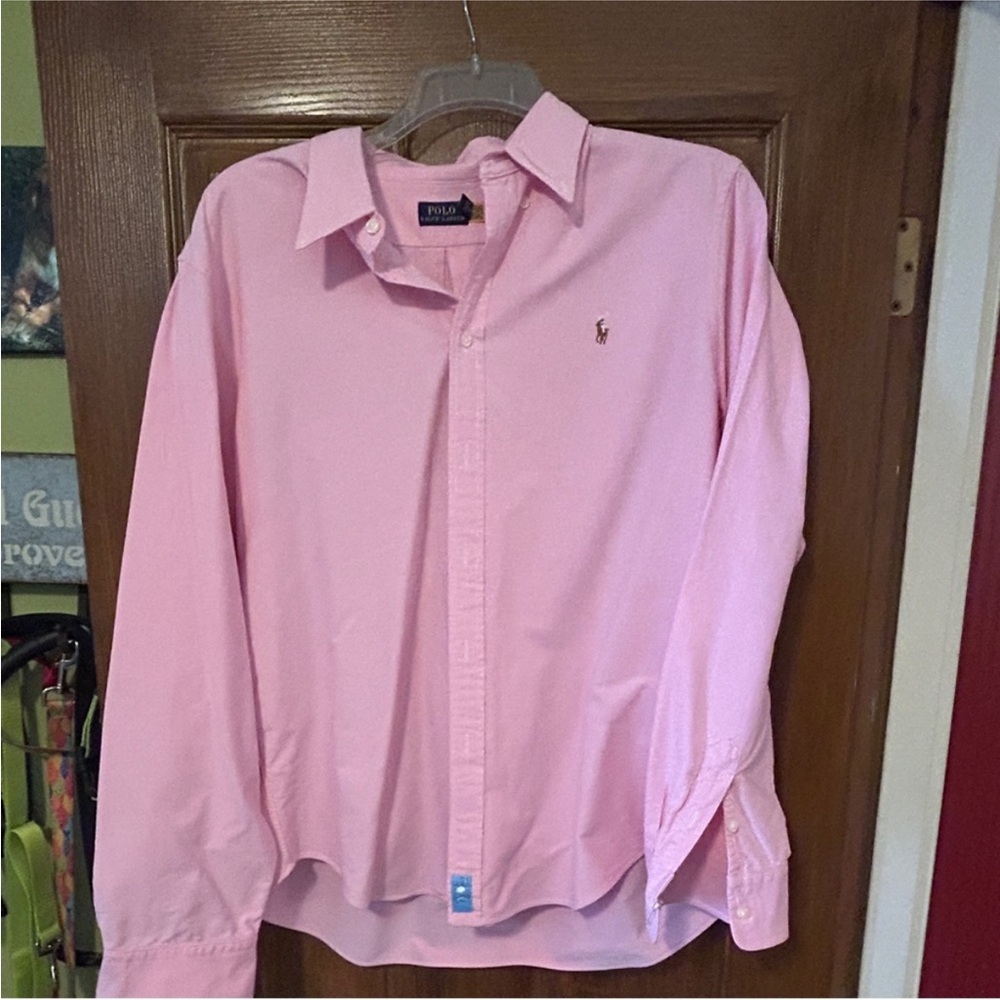 Polo Ralph Lauren Pink Button Down size XXL